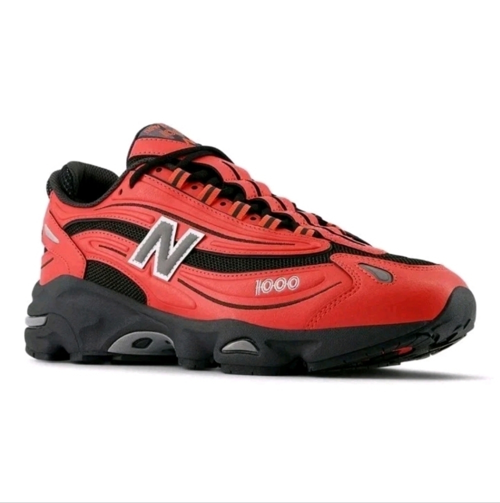 NEW New Balance 1000 Classics Red/Gray Mens 6 D Medium #M1000MSR Shoes - Picture 3 of 4